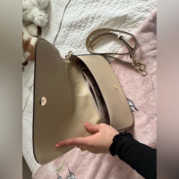 kate spade Beige Leather Shoulder Bag - Picture 8 of 16